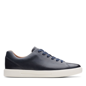 CLARKS UN COSTA LACE<br>Navy Leather